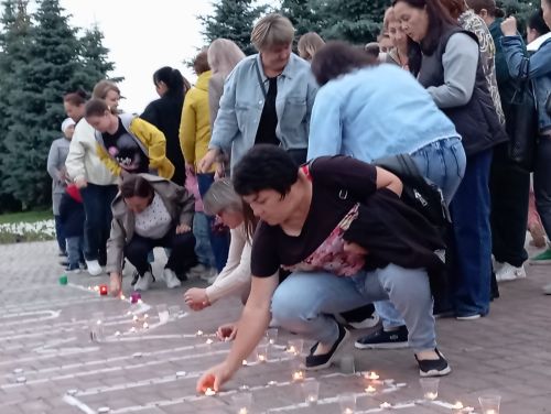 Нурлатцы зажгли свечи памяти в честь павших героев