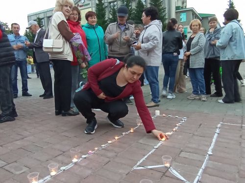 Нурлатцы зажгли свечи памяти в честь павших героев