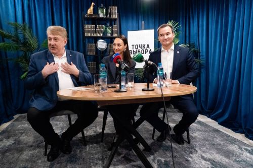 «Точка выбора»: Уникальный инфоцентр о выборах открылся на казанской набережной
