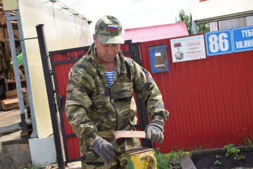 Айрат Гареев дополнит территорию памятника воинам-интернационалистам новым арт-объектом