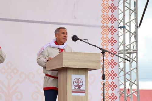 В Нурлате с размахом прошел чувашский праздник Уяв с участием глав Татарстана и Чувашии Рустама Минниханова и Олега Николаева (+ФОТО)