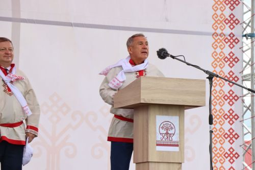 В Нурлате с размахом прошел чувашский праздник Уяв с участием глав Татарстана и Чувашии Рустама Минниханова и Олега Николаева (+ФОТО)