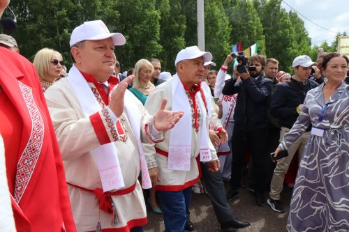 В Нурлате с размахом прошел чувашский праздник Уяв с участием глав Татарстана и Чувашии Рустама Минниханова и Олега Николаева (+ФОТО)