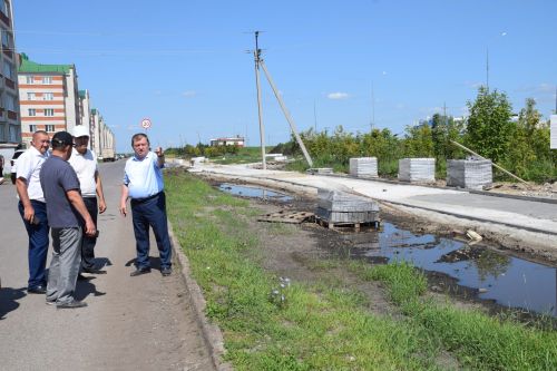 Бульвар им. Кариева в Нурлате готовится к открытию: финальные работы идут полным ходом