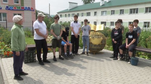 Скандинавские габионы в Нурлате