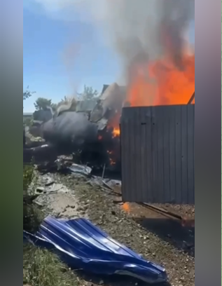 В Казани беспилотник упал на дачный участок в СНТ «Дубки»