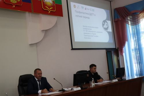 В Нурлате прошло внеочередное заседание комиссии по БДД