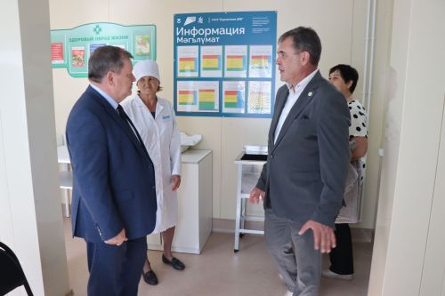 В селе Биляр-Озеро ФАП построили в рамках национального проекта