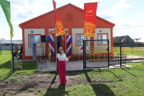 В селе Биляр-Озеро ФАП построили в рамках национального проекта