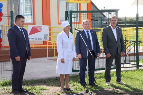 В селе Биляр-Озеро ФАП построили в рамках национального проекта