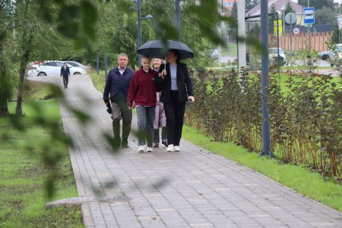 В Нурлате торжественно открыли сквер «Нефтяник»