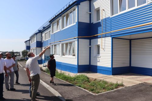 В Нурлате Дамир Ишкинеев посетил дом, восстановленный после взрыва