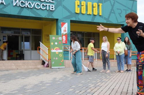«Краски лета» раскрасили сквер Музыкальный в Нурлате