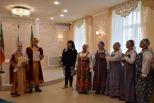 В Нурлате прошла этносвадьба с соблюдением русских народных традиций