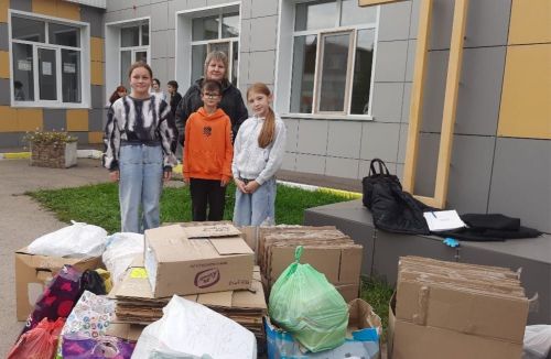 Экологическая акция «Сдай макулатуру – спаси дерево» прошла в первой школе Нурлата