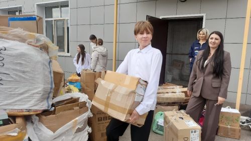 Экологическая акция «Сдай макулатуру – спаси дерево» прошла в первой школе Нурлата
