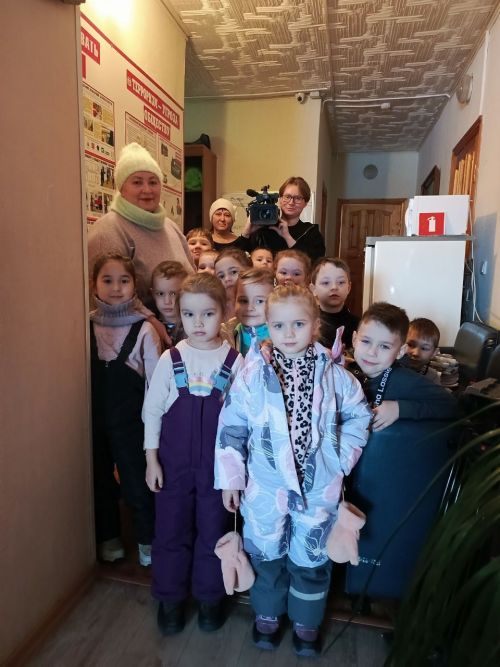 Главный редактор, оператор, диктор: воспитанники «Белочки» примерили медийные профессии