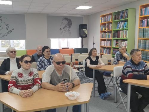 В Нурлате незрячие и слабовидящие горожане изучали сказки Салтыкова-Щедрина в формате игры