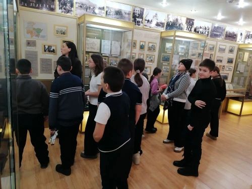Учащиеся Егоркинской школы побывали в музее на тематической экскурсии
