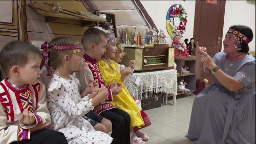 Малыши детских садов «Родничок» и «Буратино» изучают чувашский язык