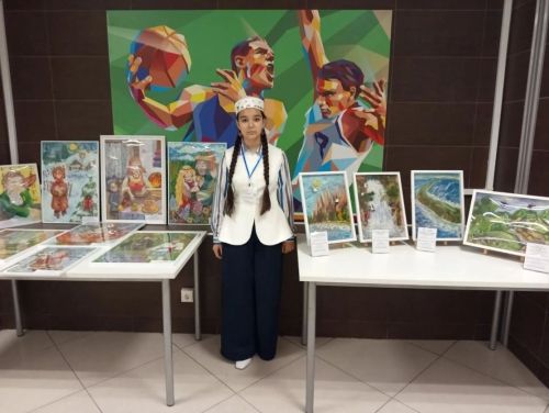Юная художница из Нурлата победила на международном конкурсе в Казани