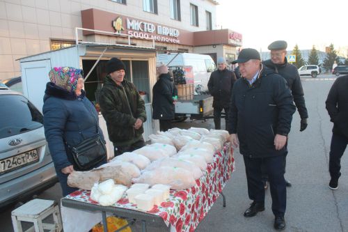 Очередная сельхозярмарка прошла в Нурлате