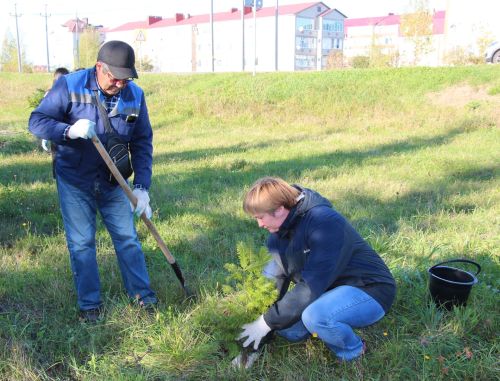 В Нурлате прошла природоохранная акция «Сохраним лес»