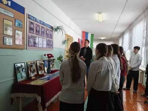 В школах Нурлатского района прошли уроки мужества к 37-летию вывода войск из Афганистана