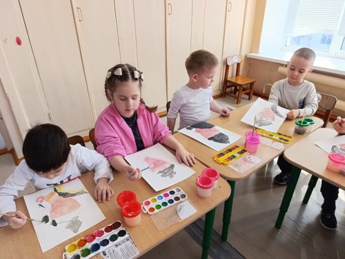 В Нурлате дошколята прикоснулись к былинной силе: в «Елочке» прошел мастер-класс ко Дню русского богатыря