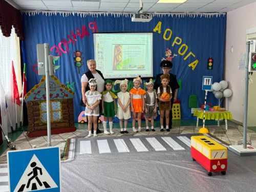 Мастер-класс, сказка и ПДД: в детском саду «Белочка» прошел яркий день безопасности
