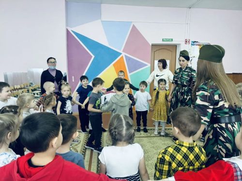 «Грани» провели для дошкольников патриотический квест «900 дней мужества»