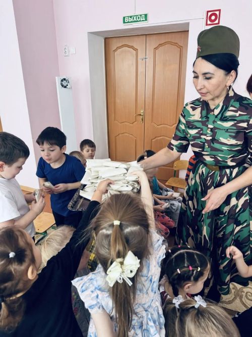 «Грани» провели для дошкольников патриотический квест «900 дней мужества»