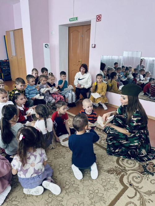 «Грани» провели для дошкольников патриотический квест «900 дней мужества»