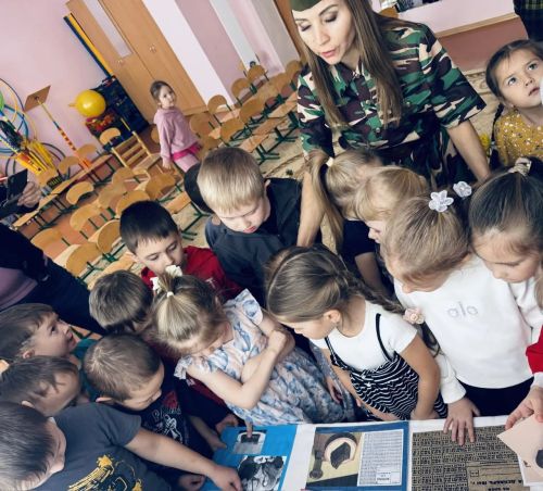 «Грани» провели для дошкольников патриотический квест «900 дней мужества»