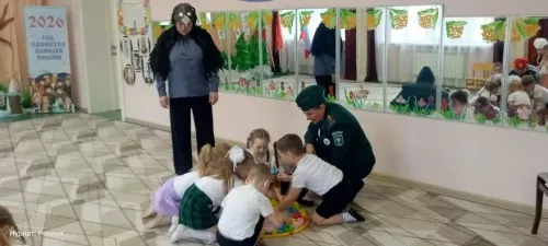 В детском саду «Белочка» прошел яркий и познавательный экоурок под названием «Наши пернатые друзья»