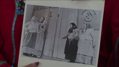 Семья Малыхиных-Ковальчук из Бугульмы привезла в Нурлат грампластинку с песнями бабушки