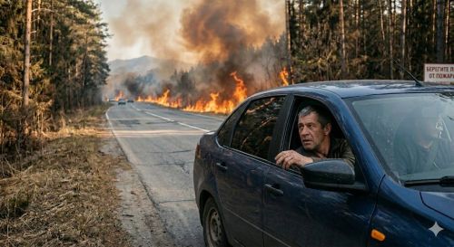 73 ПЧ: Окурок из окна авто может сжечь весь район