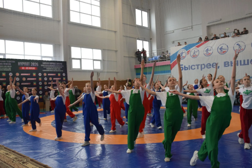 В Нурлате проходит первенство Татарстана по борьбе на поясах
