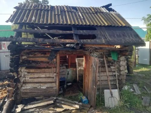 Пожар в микрорайоне Верхний Нурлат произошел из-за курения