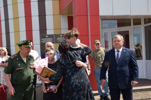 В Якушкине увековечили память погибших героев СВО