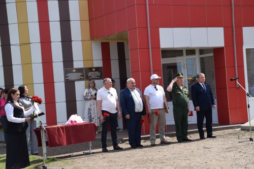 В Якушкине увековечили память погибших героев СВО