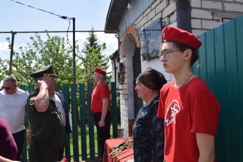 В Якушкине увековечили память погибших героев СВО