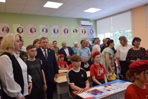 В Якушкине увековечили память погибших героев СВО