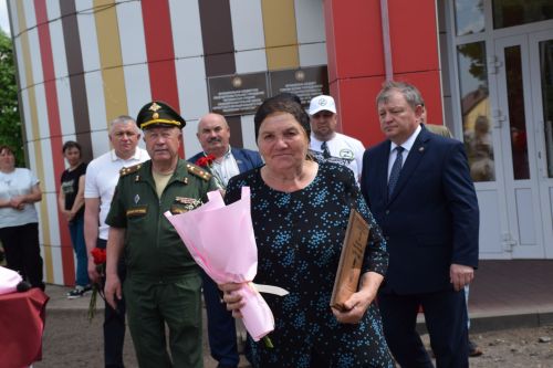 В Якушкине увековечили память погибших героев СВО