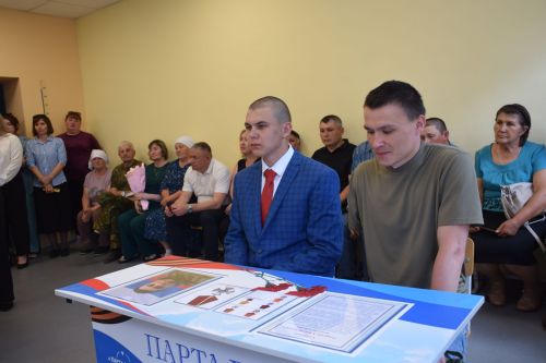 В Якушкине увековечили память погибших героев СВО
