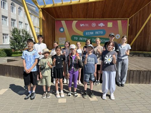 Юные нурлатцы отправились в «Раздолье»: старт летнего сезона