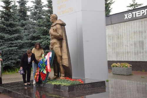 В Нурлате прошел митинг, посвященный Дню памяти и скорби