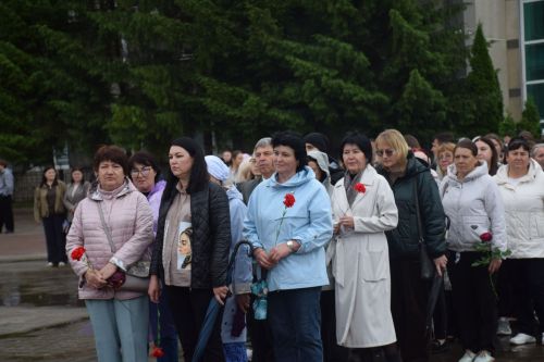 В Нурлате прошел митинг, посвященный Дню памяти и скорби