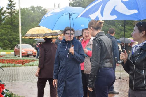 В Нурлате прошел митинг, посвященный Дню памяти и скорби