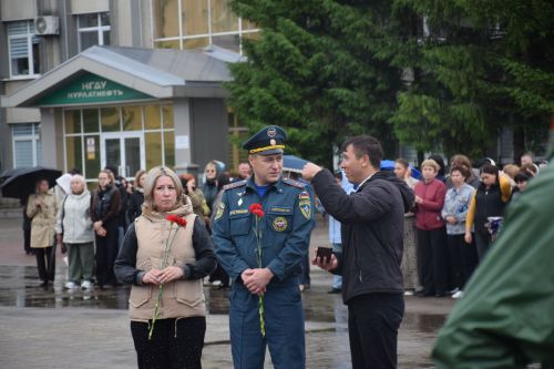 В Нурлате прошел митинг, посвященный Дню памяти и скорби